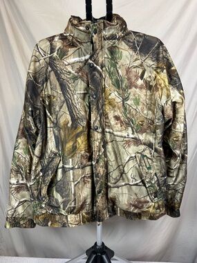 Vintage Remington Realtree Camo Jacket 🌲 Hunting Coat Large 🦌